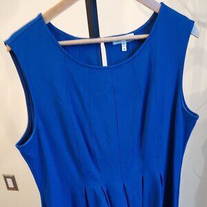 Monteau Blue Sleeveless Dress - Size 2X